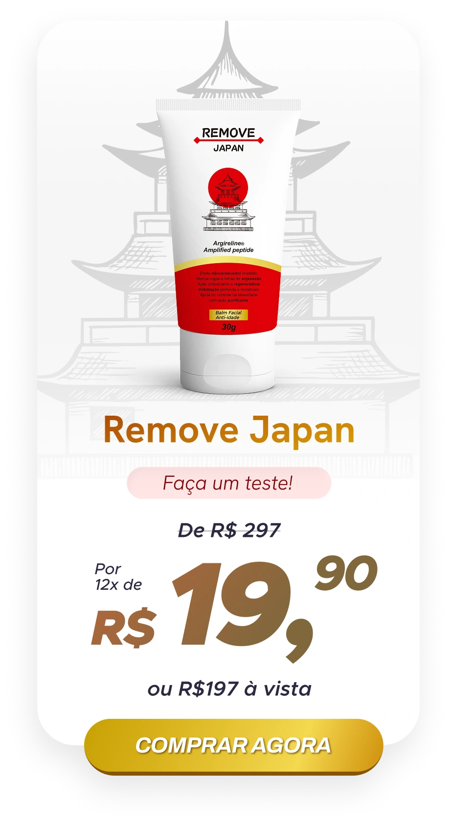 1 unidade Remove Japan